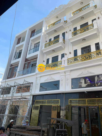 Bán nhà mặt ngõ nguyễn đình hoàn, 65m2 5 tầng, 9 phòng, mt 5.3m, 9.9 tỷ